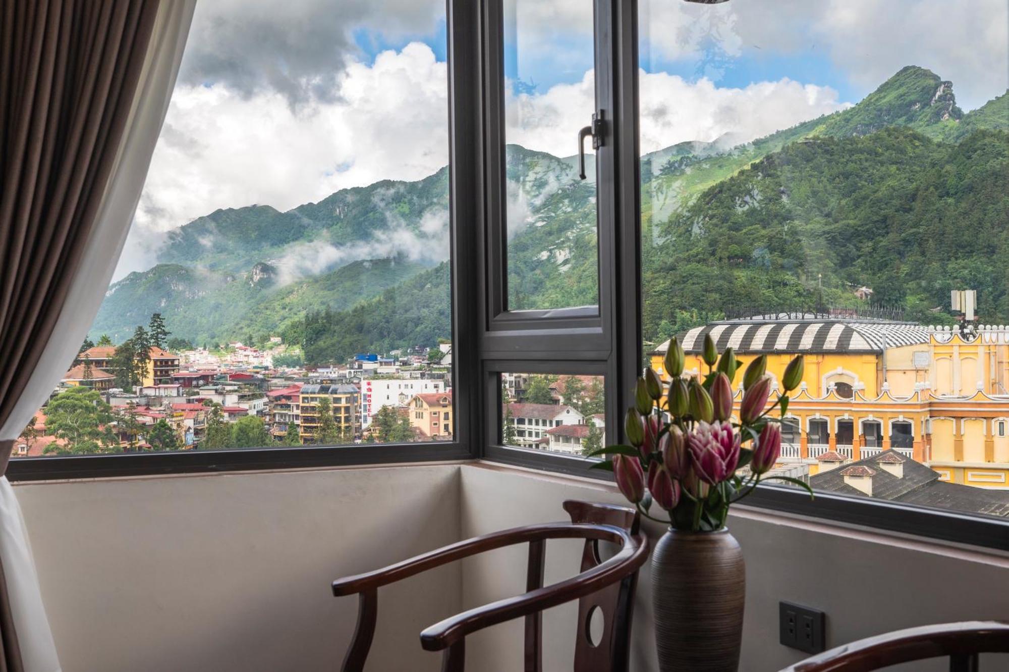 Anh Tu Hotel Sapa Exterior foto