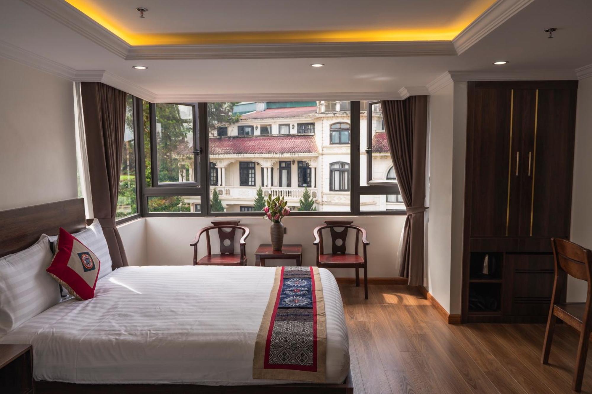 Anh Tu Hotel Sapa Exterior foto