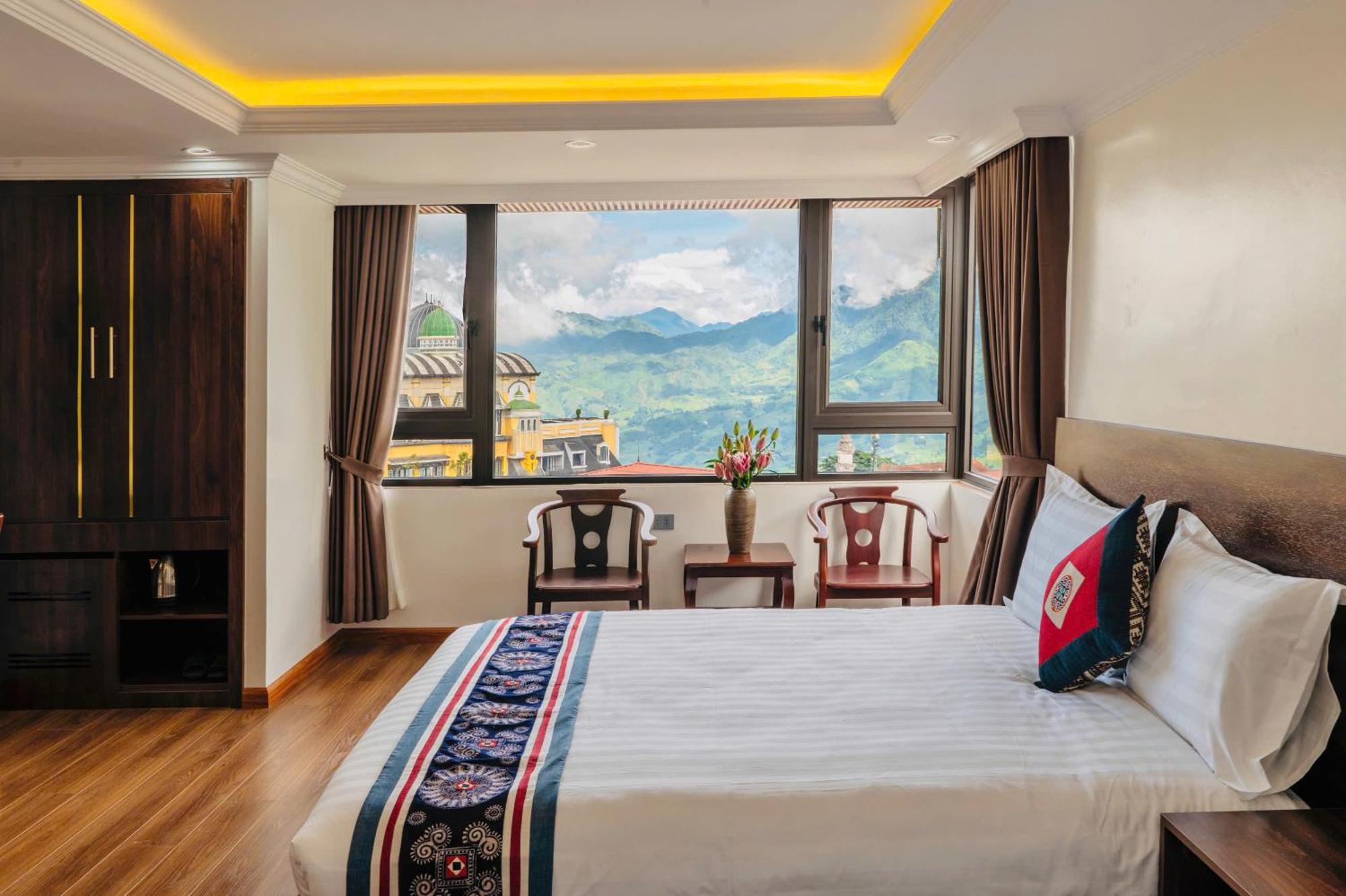 Anh Tu Hotel Sapa Exterior foto